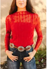 Lariat Lace Top With Liner