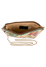 On the Range Western Boots and Horseshoe Ivory Beaded Mini