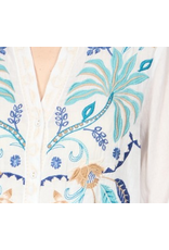 Johnny Was Johnny Was Relaxed Button Down Shirt - Una