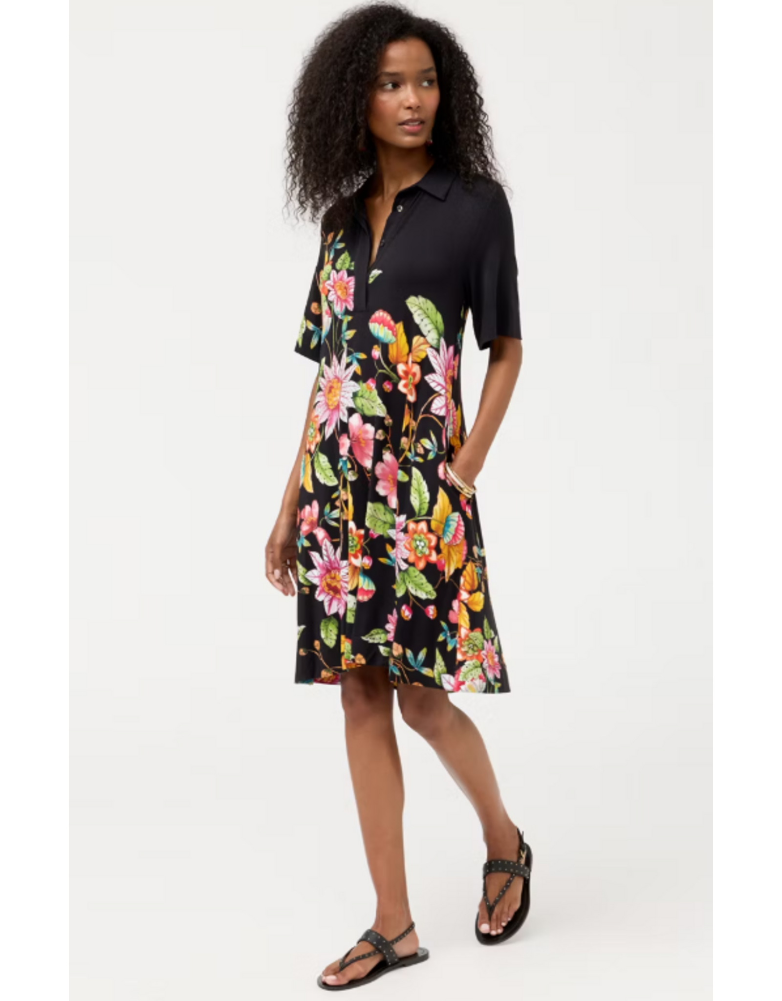 Johnny Was Johnny Was The Janie Favorite Polo Swing Dress - Orlaya