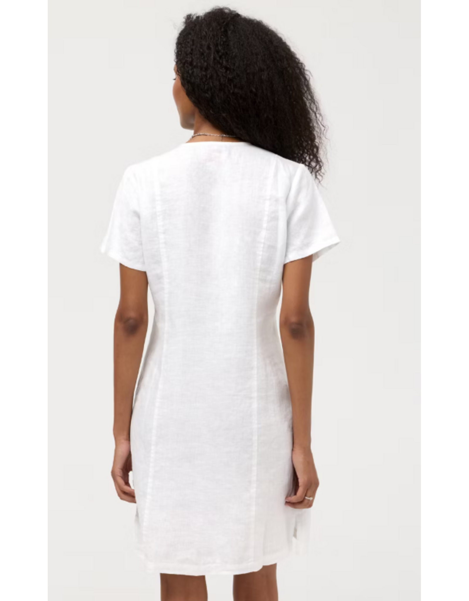 Johnny Was Johnny Was Button Front Linen Dress - Boheme