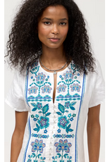 Johnny Was Johnny Was Button Front Linen Dress - Boheme