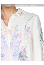 Johnny Was Johnny Was Linen Kimono Sleeve Shirt - Marleigh