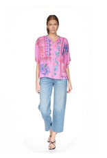 Johnny Was Johnny Was Brony Blouse - Armeria