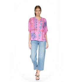 Johnny Was Johnny Was Brony Blouse - Armeria