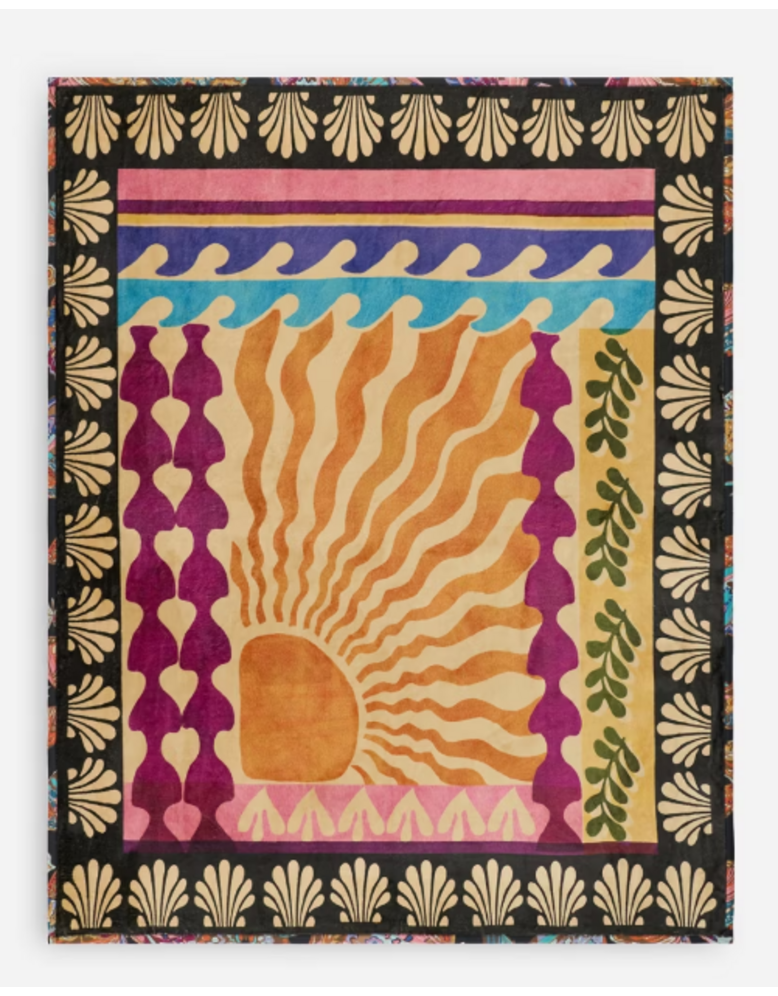 Johnny Was Johnny Was Travel Blanket - Solstice Canyon