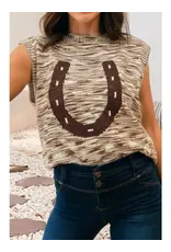 Hayden Horseshoe Sweater Vest