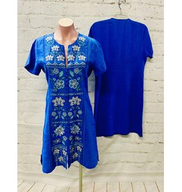 Johnny Was Johnny Was Button Front Linen Dress - Boheme