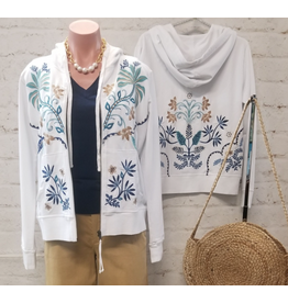 Johnny Was Johnny Was Modern Zip Up Hoodie - Una