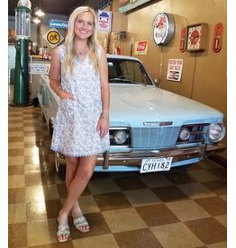 Anna Ric-Rac Sleeveless Dress