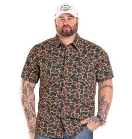 Rock & Roll Denim KOE X TEK Short Sleeve Shirt Tan Camo