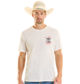 Rock & Roll Denim RR El Jefe Vaquero Graphic T Shirt White