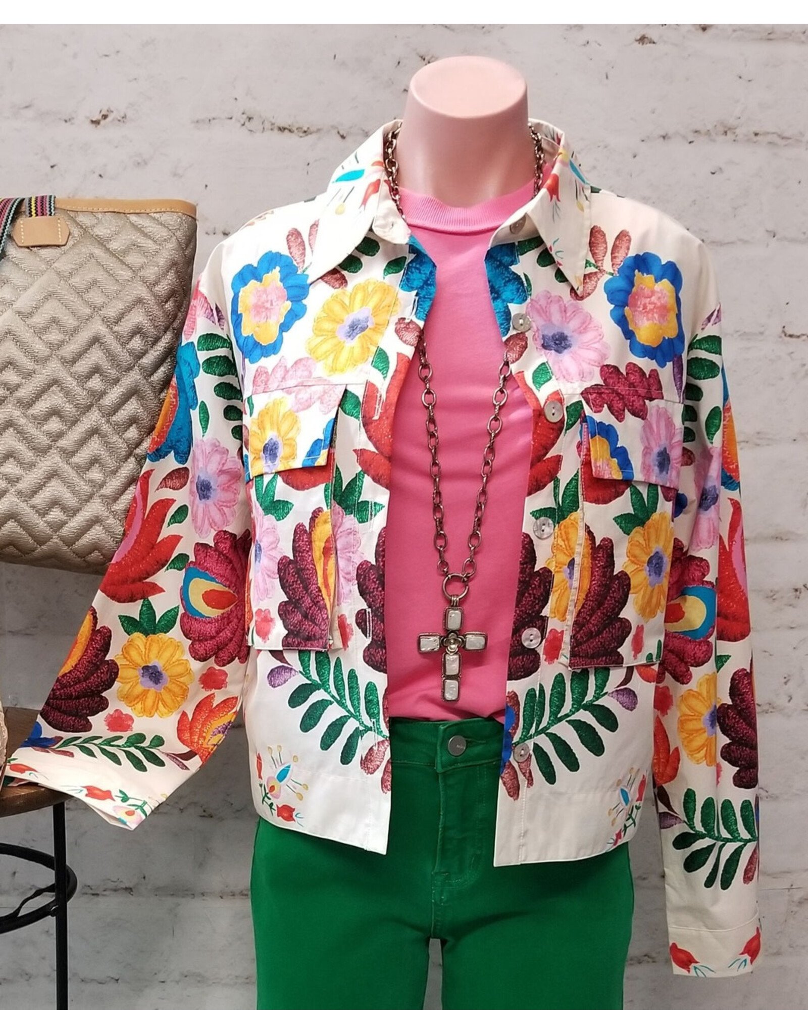 Freya Printed Cotton Jacket