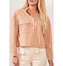 Tribal Tribal Popover Drop Shoulder Blouse Sahara Beige