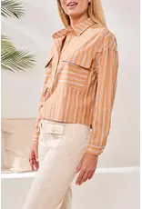 Tribal Tribal Popover Drop Shoulder Blouse Sahara Beige