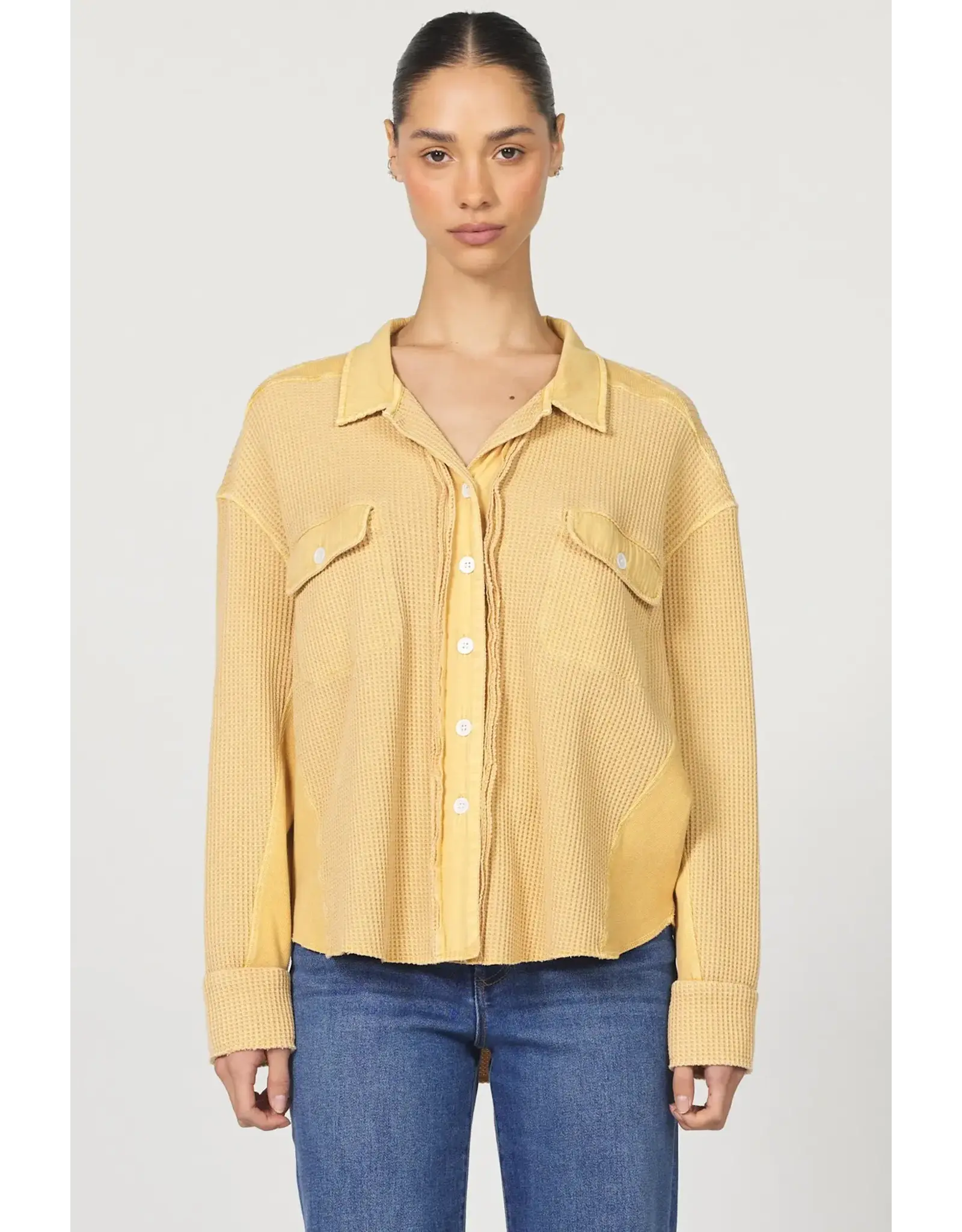 Dear John Denim Dear John Foster Shirt - Oak Buff