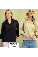 Rachel Ruffled Neck Blouse