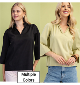 Rachel Ruffled Neck Blouse