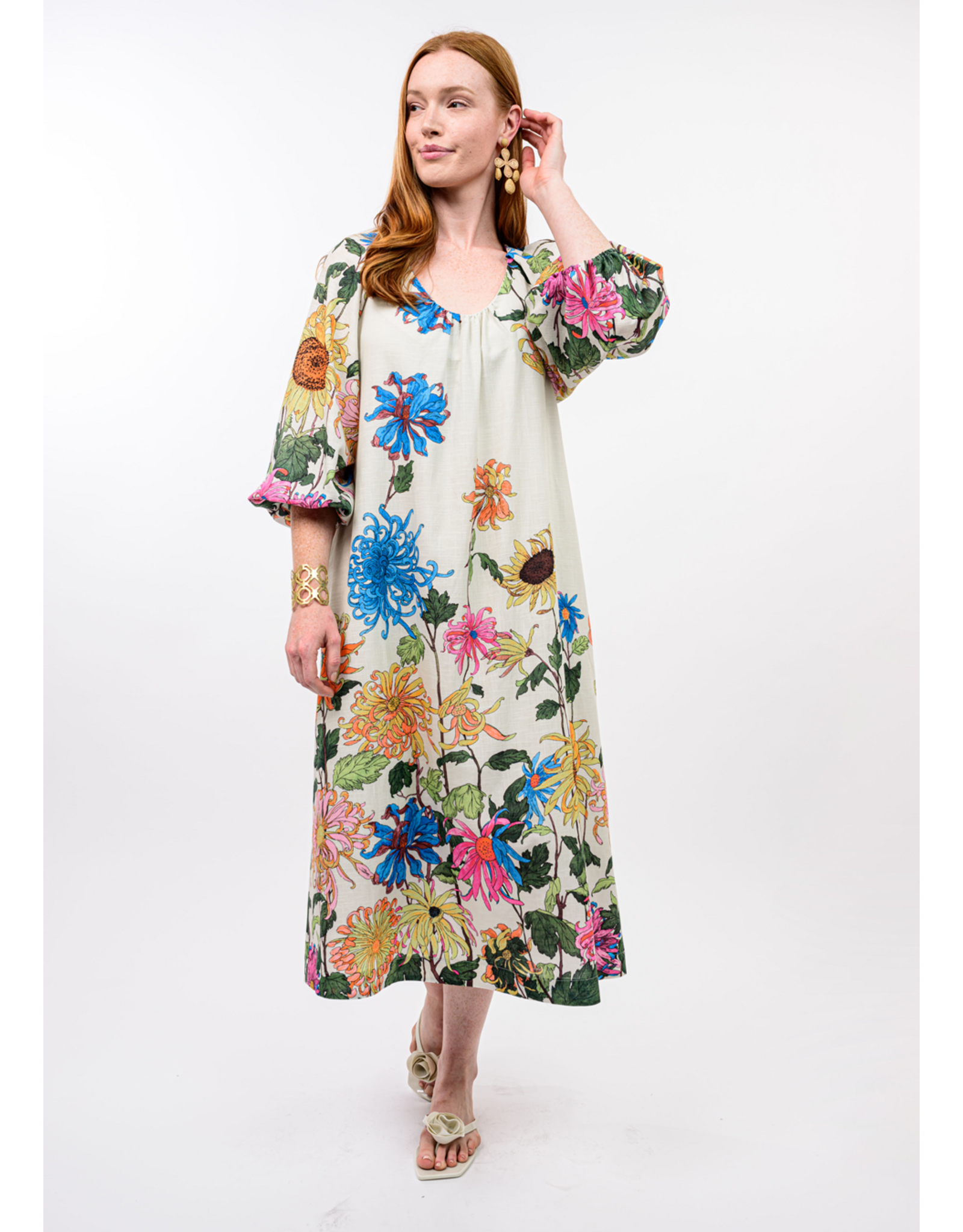 Uncle Frank Uncle Frank Garden Party Dress Ivory