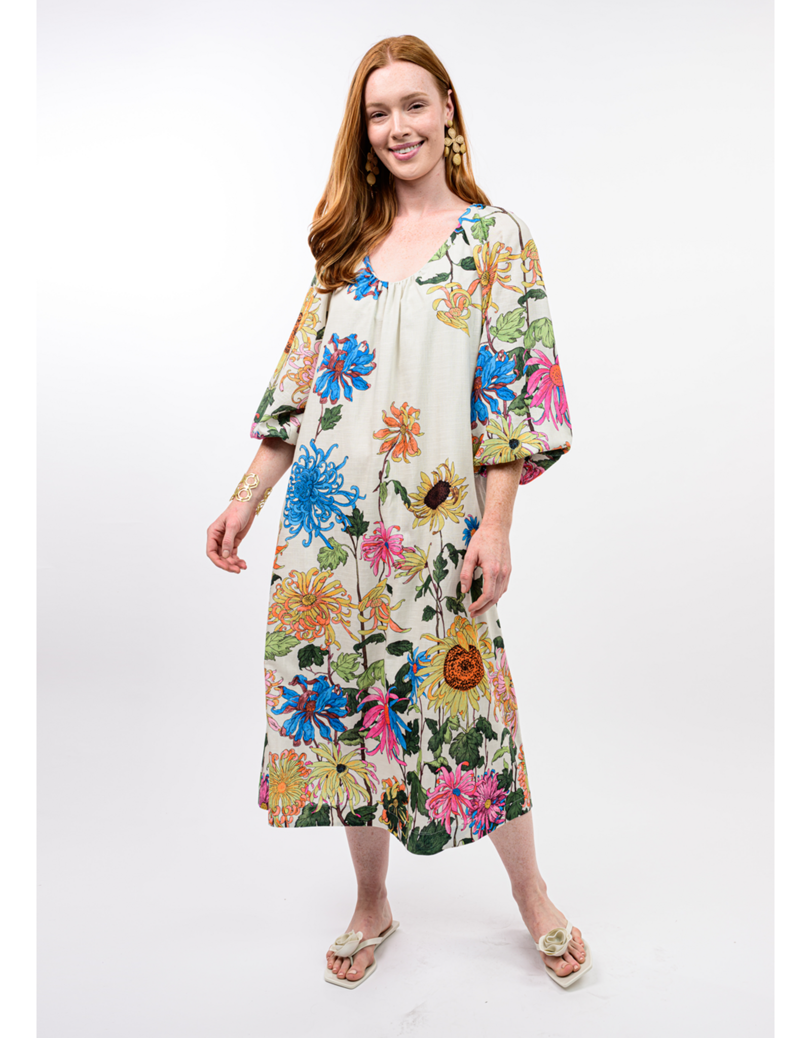 Uncle Frank Uncle Frank Garden Party Dress Ivory