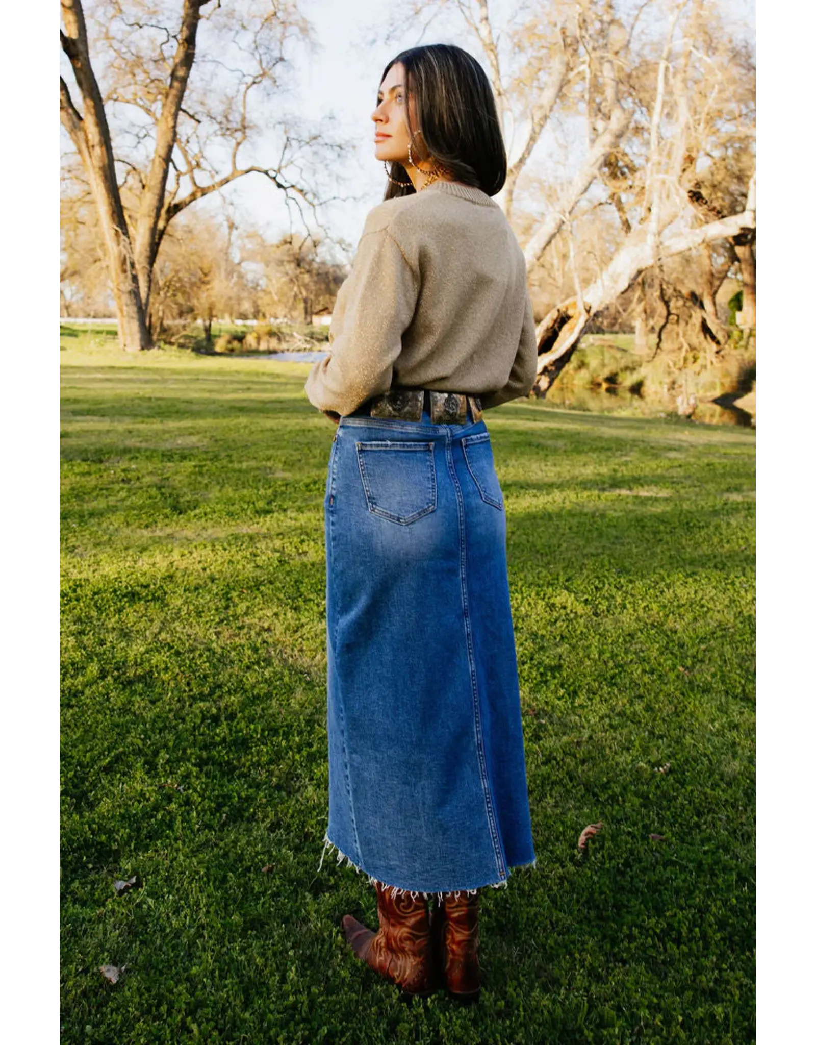 Rodeo Quincy Garden Gate Cowgirl Skirt