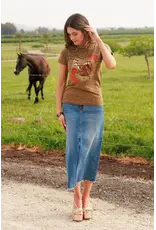 Rodeo Quincy Garden Gate Cowgirl Skirt