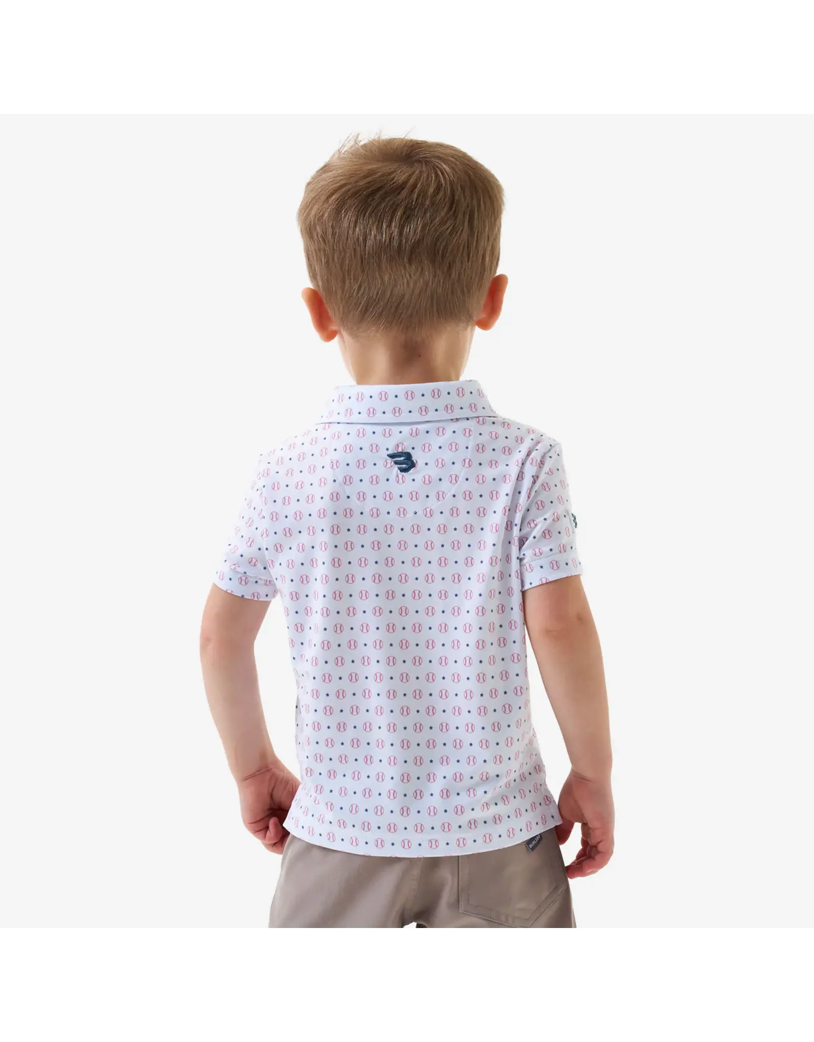 Burlebo Burlebo Youth Performance Polo - Baseball