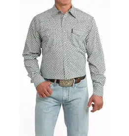 Cinch Cinch Mens Long Sleeve Print Modern