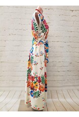 Freya Printed Cotton Tiered Dress