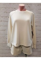 Womens Ritual Crew Neck Long Sleeve Pullover