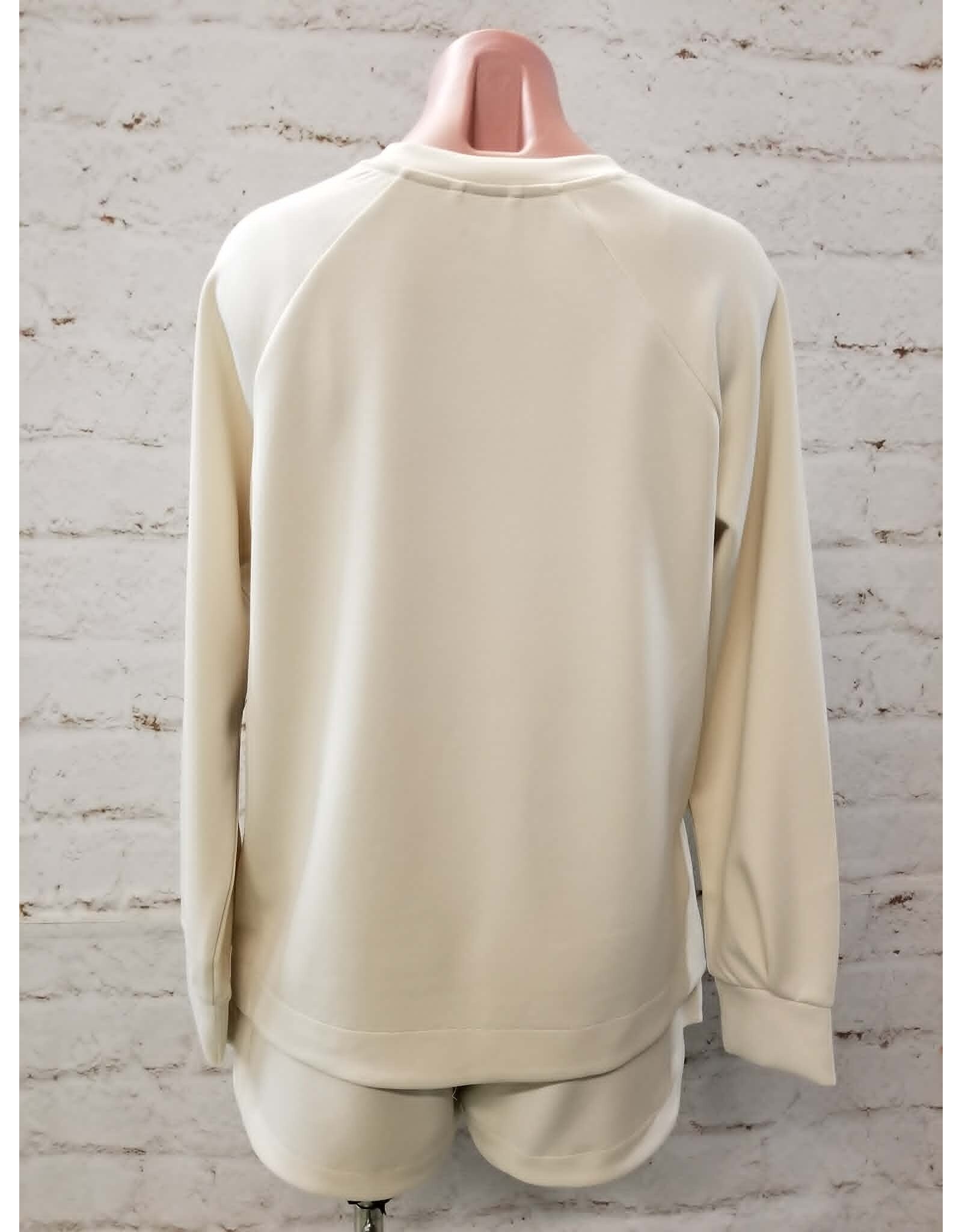 Womens Ritual Crew Neck Long Sleeve Pullover