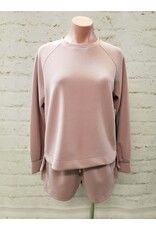 Womens Ritual Crew Neck Long Sleeve Pullover