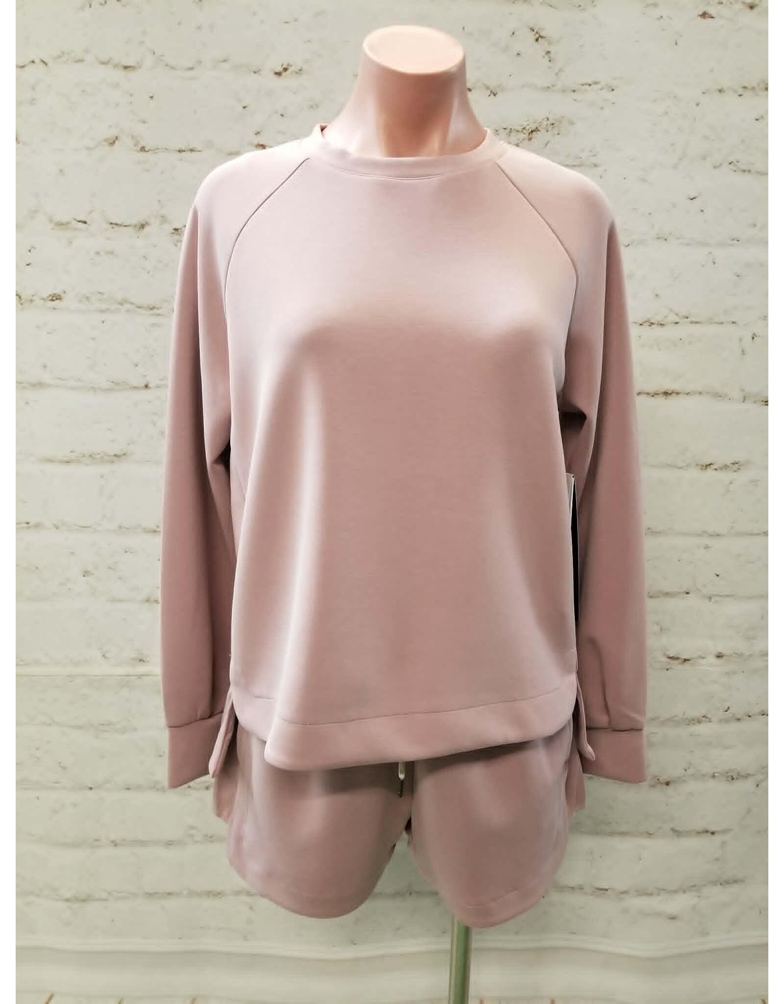 Womens Ritual Crew Neck Long Sleeve Pullover