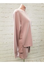 Womens Ritual Crew Neck Long Sleeve Pullover