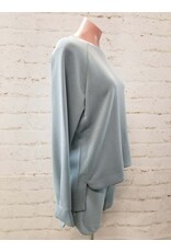 Womens Ritual Crew Neck Long Sleeve Pullover