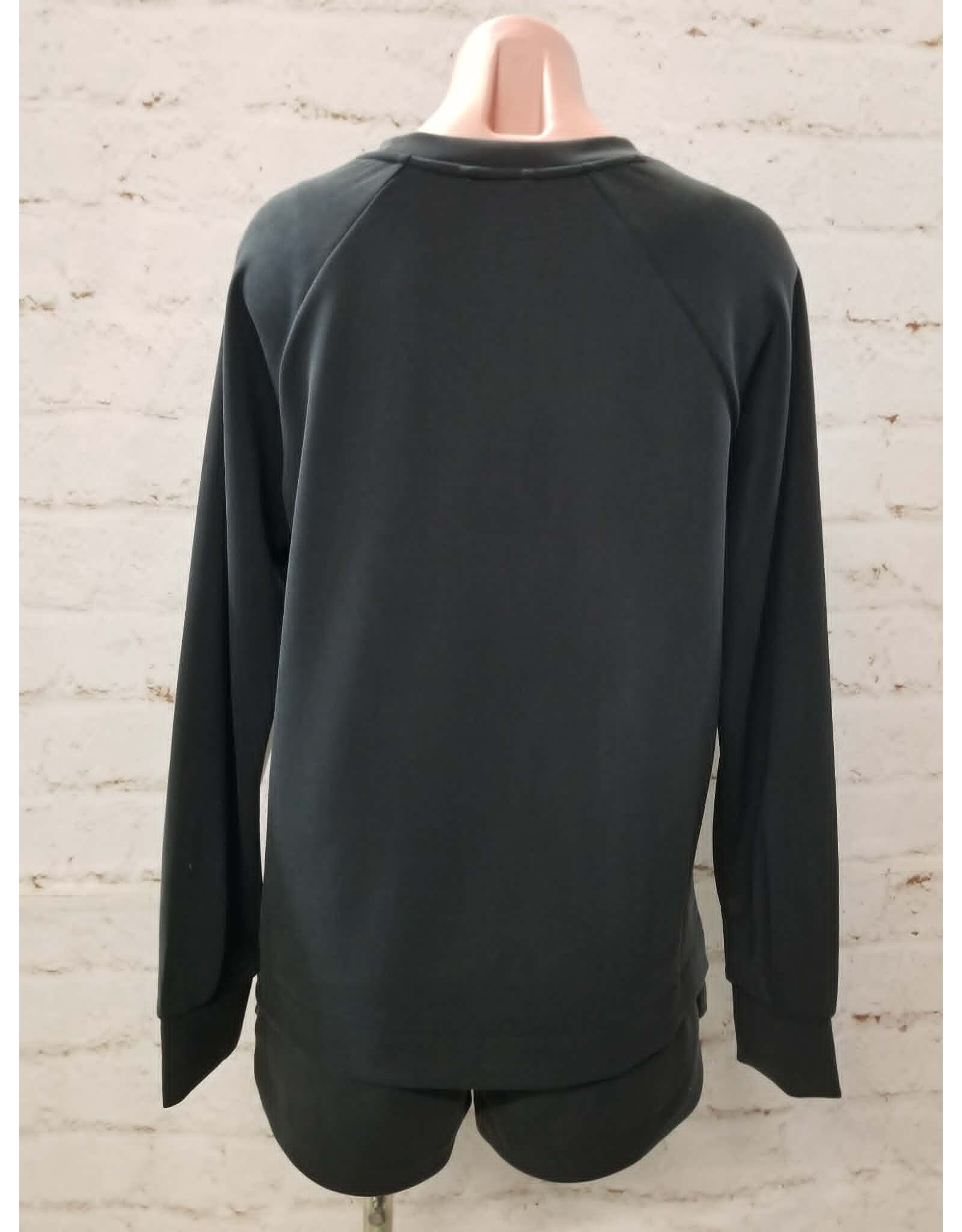 Womens Ritual Crew Neck Long Sleeve Pullover