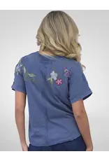 Caite Tessa Tee Washed Blue