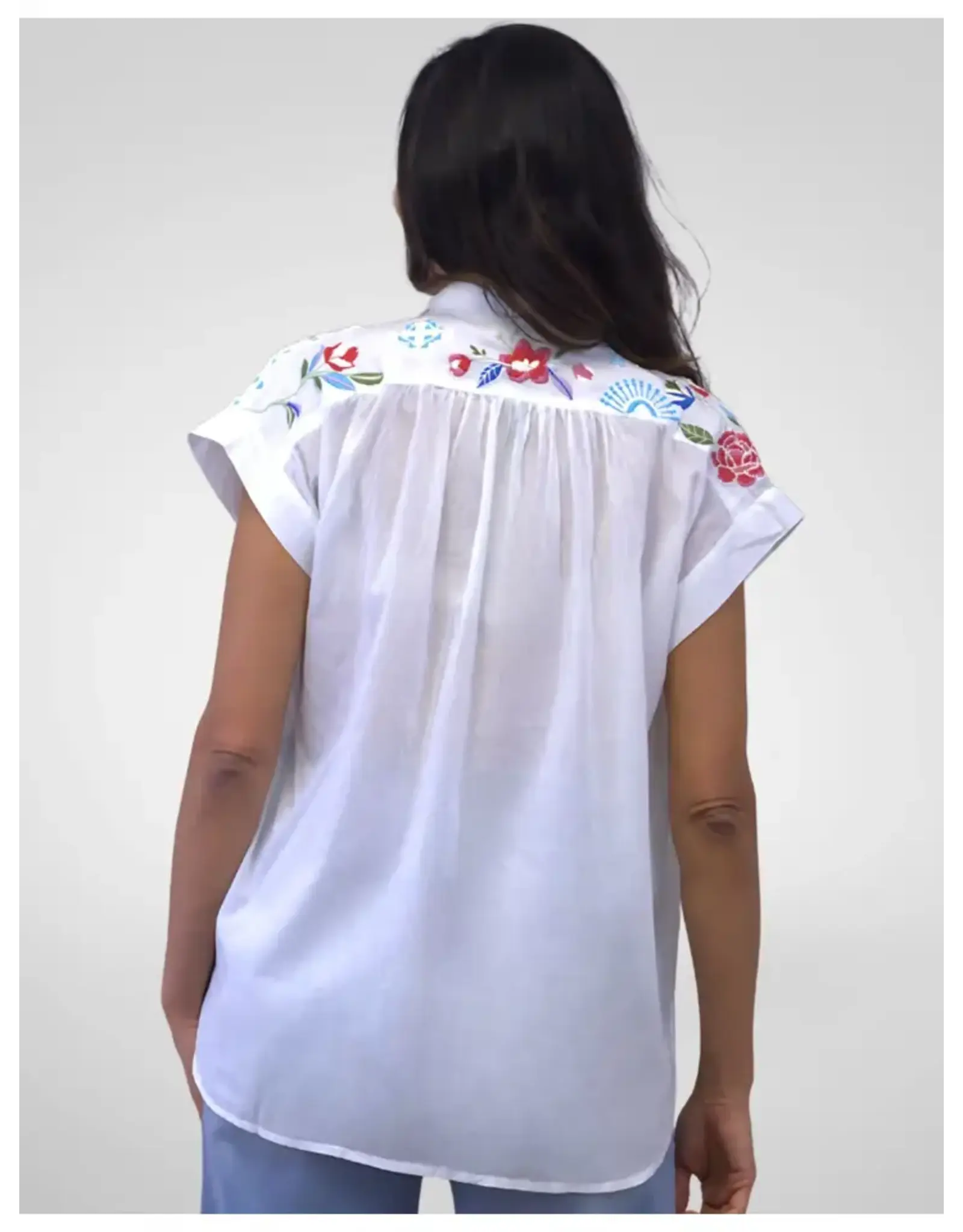 Kyla Seo Anni Blouse White