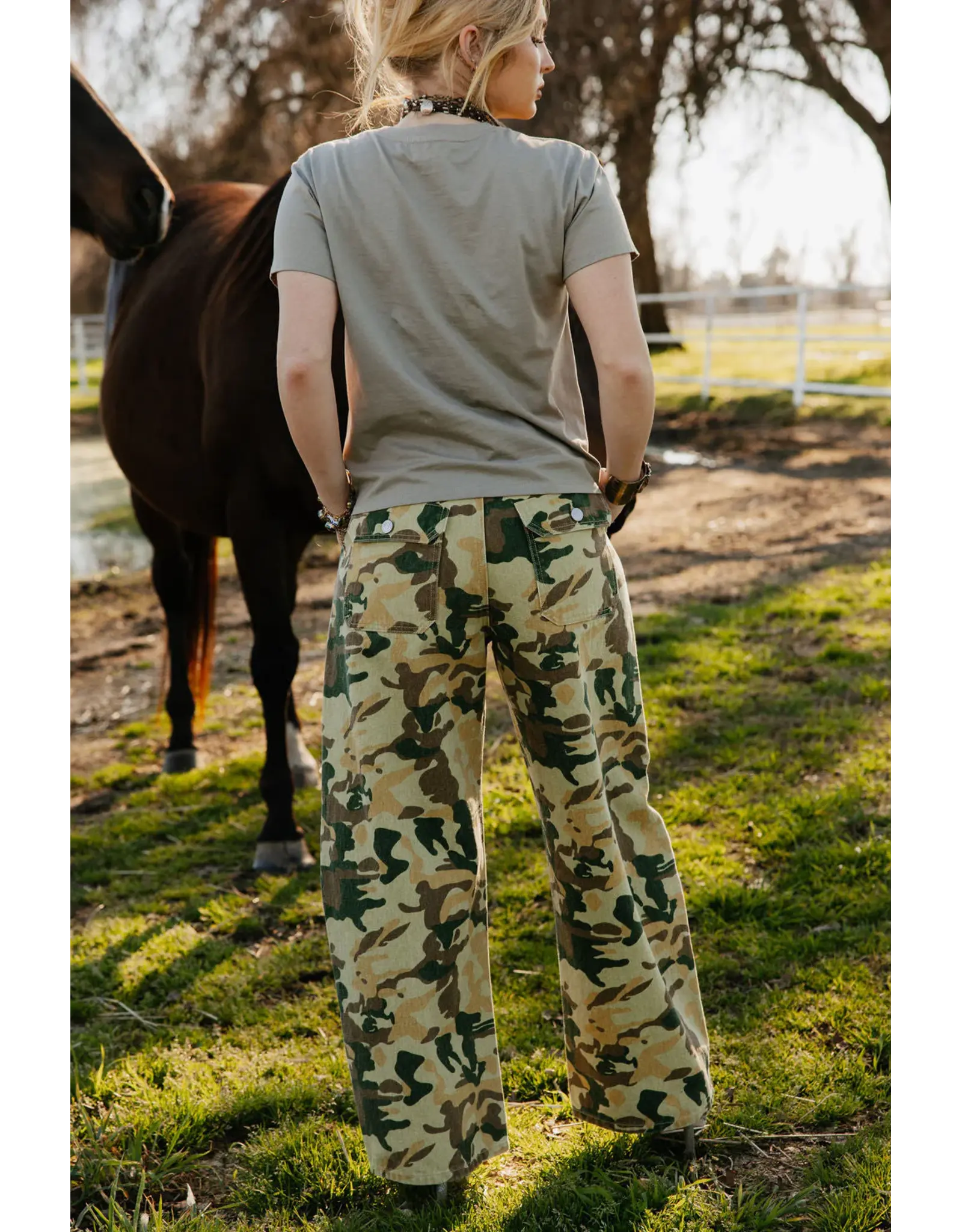 Rodeo Quincy Wild Rose Camo Jeans