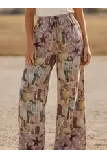 Miley Mixed Boot Pant