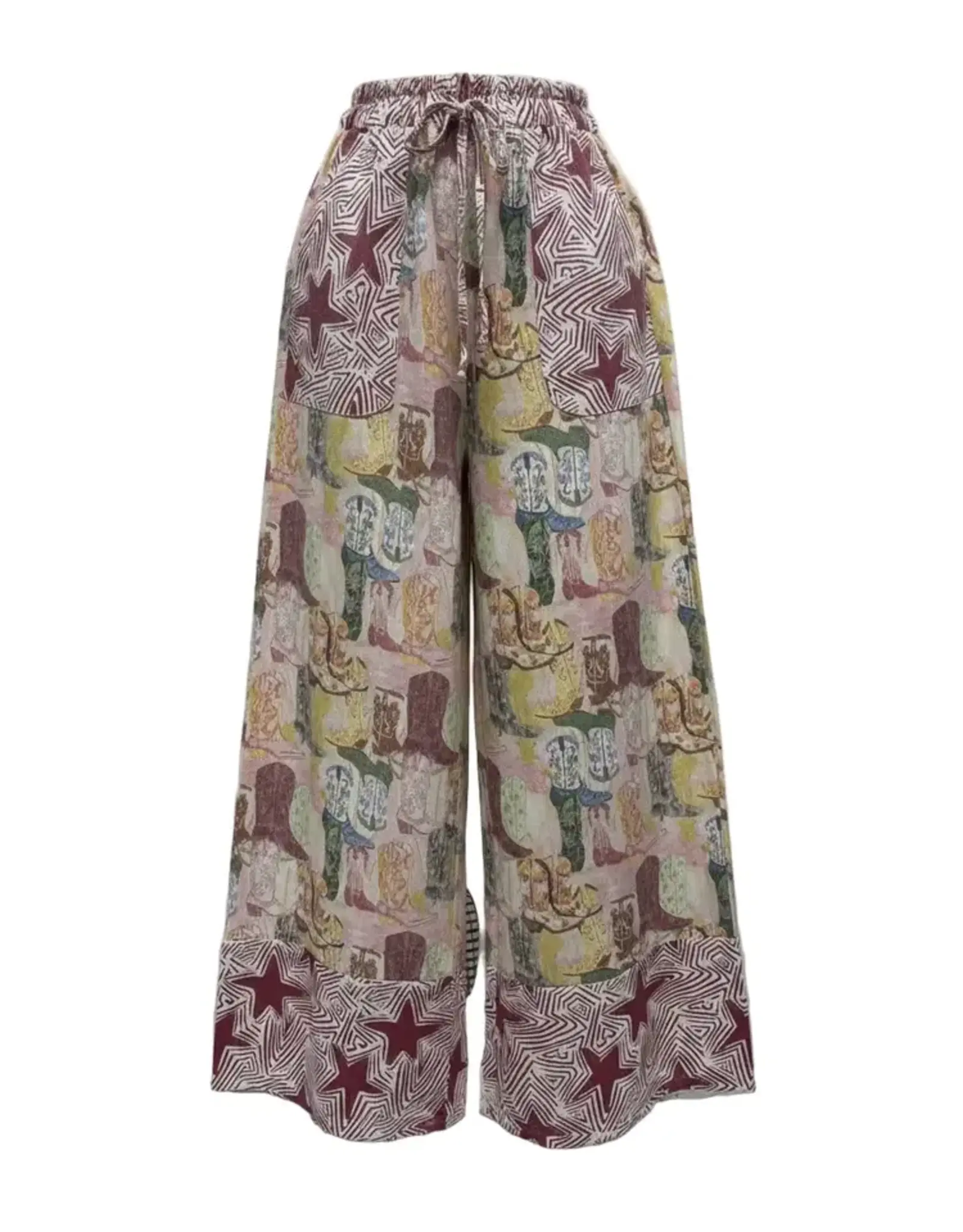 Miley Mixed Boot Pant