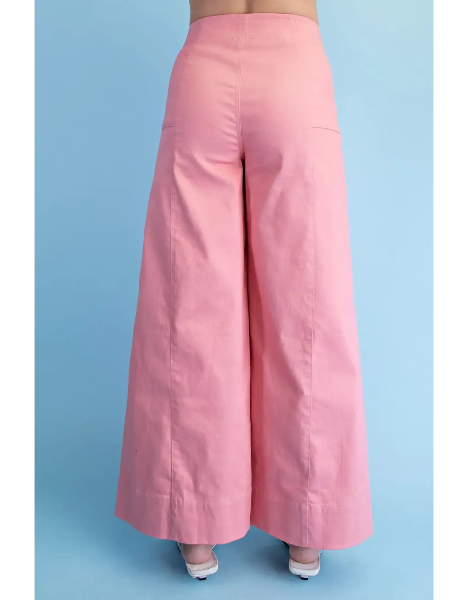 Wendy Wide Leg Pink Pants