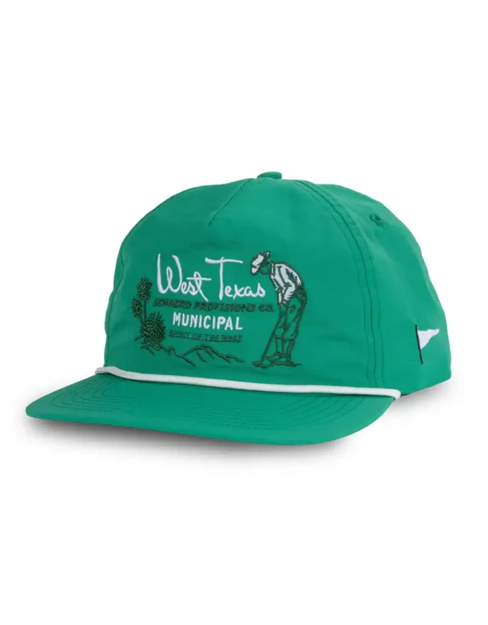Sendero West Texas Municipal Hat Green