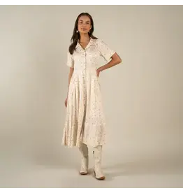 La Dahlia Dress Dustbloom Antique White