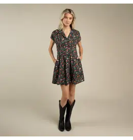 Sendero Marabella Dress Desert Rose Charcoal