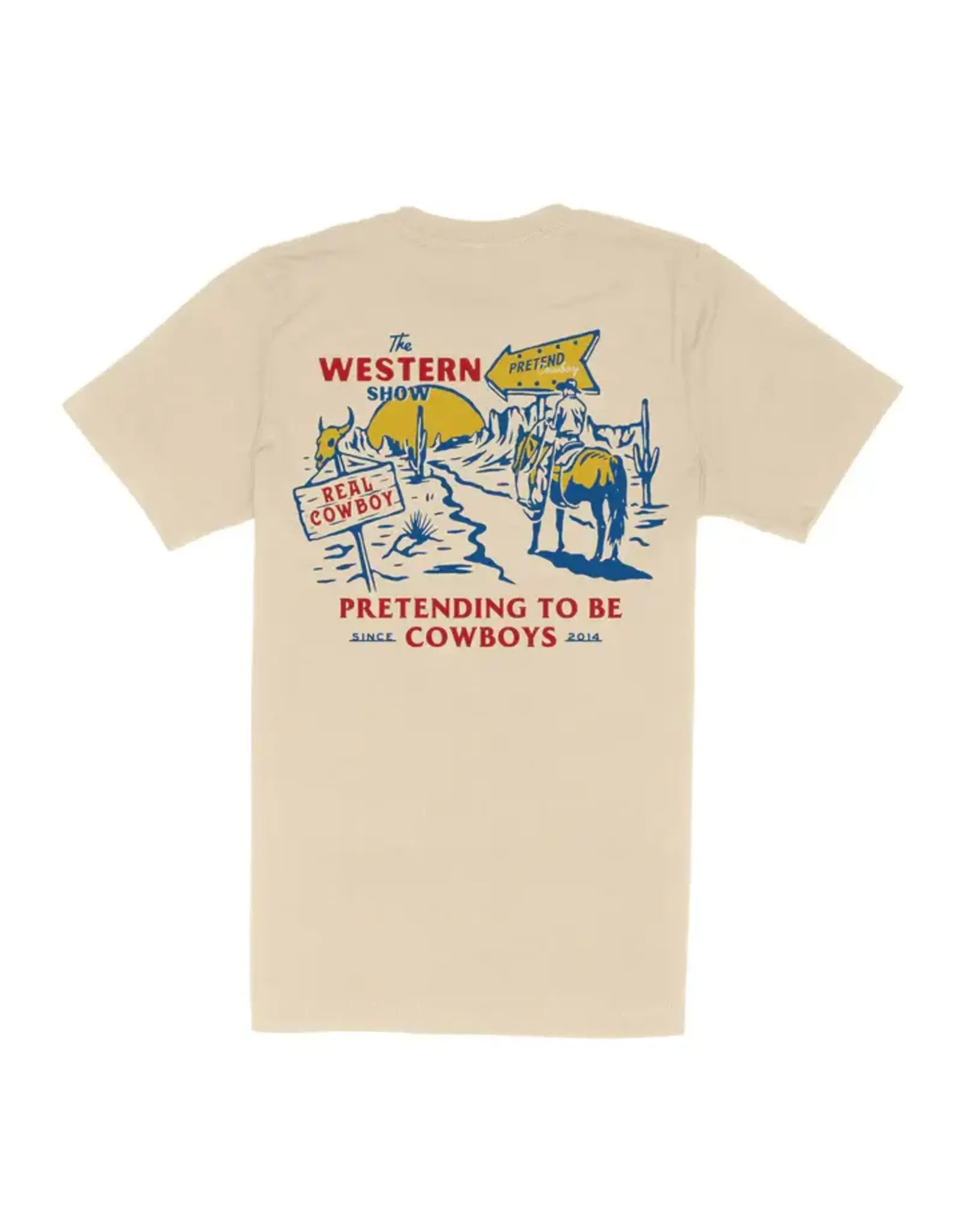Sendero Western Show T-Shirt Cream