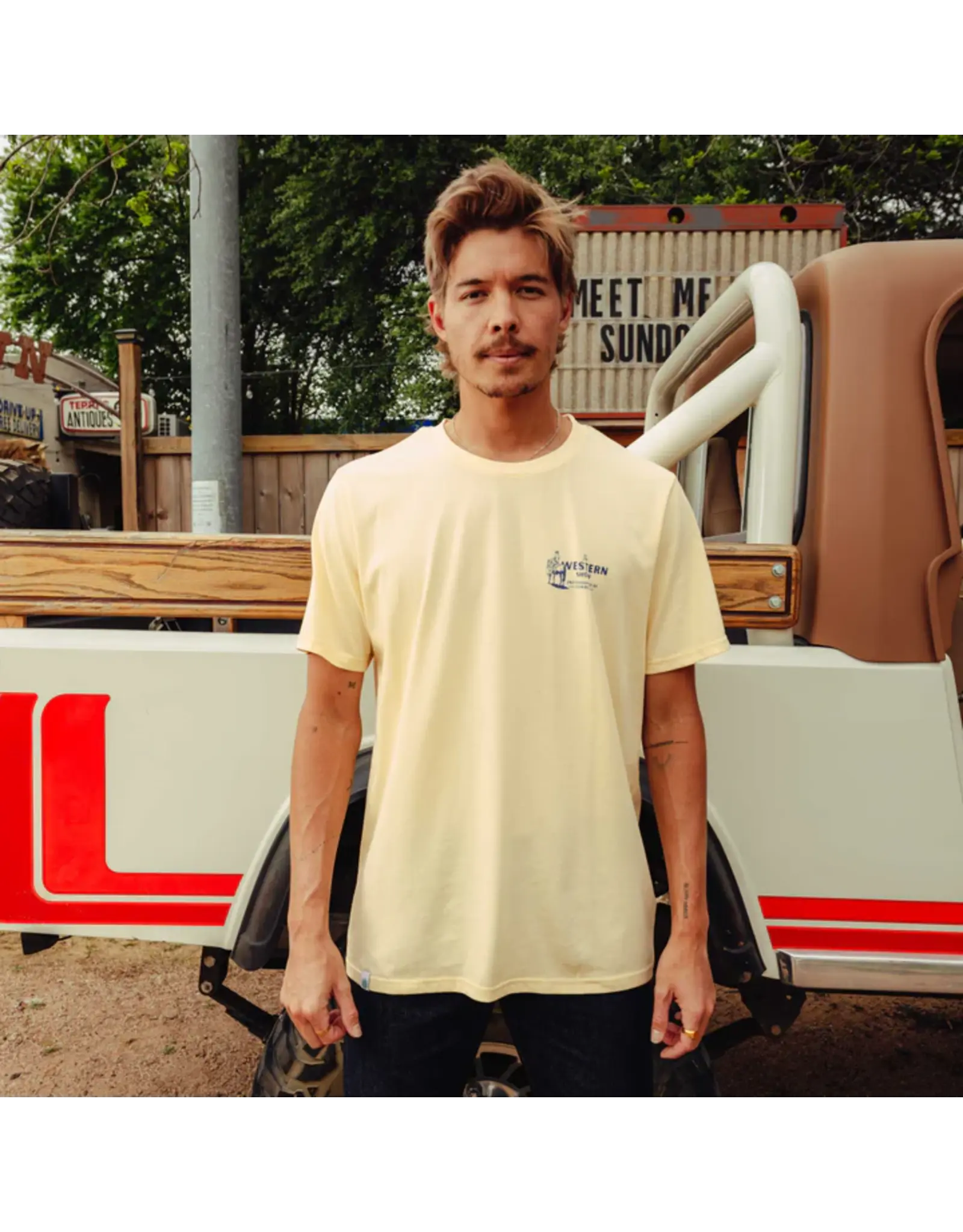 Sendero Western Show T-Shirt Cream