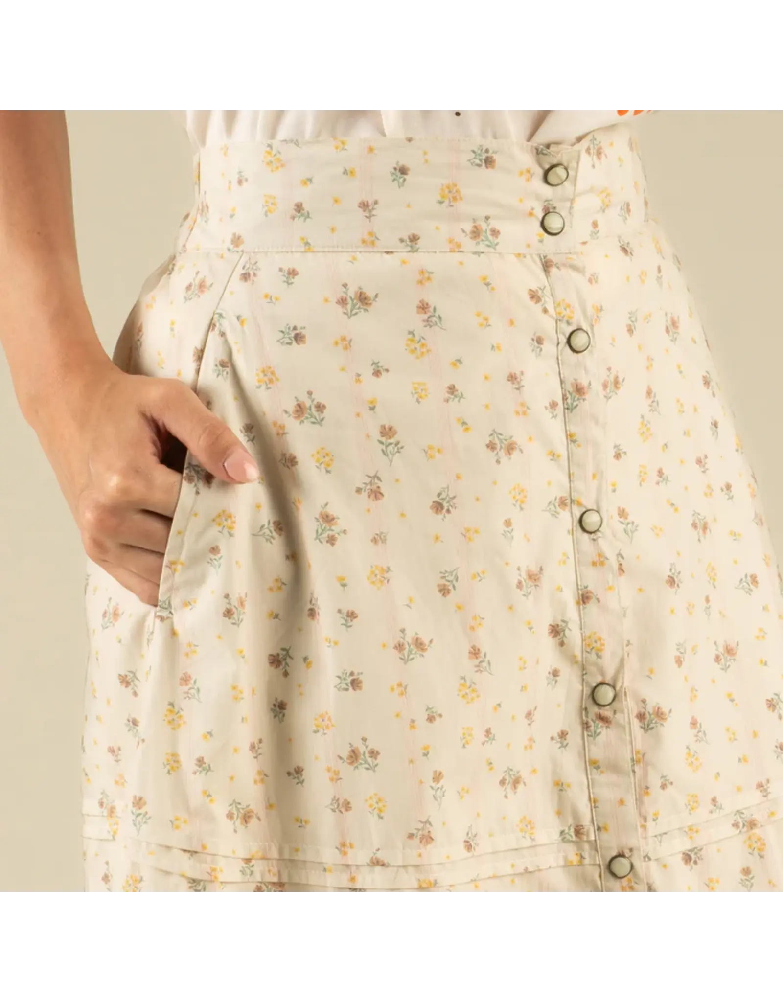 Sendero Prairie Skirt Vintage White
