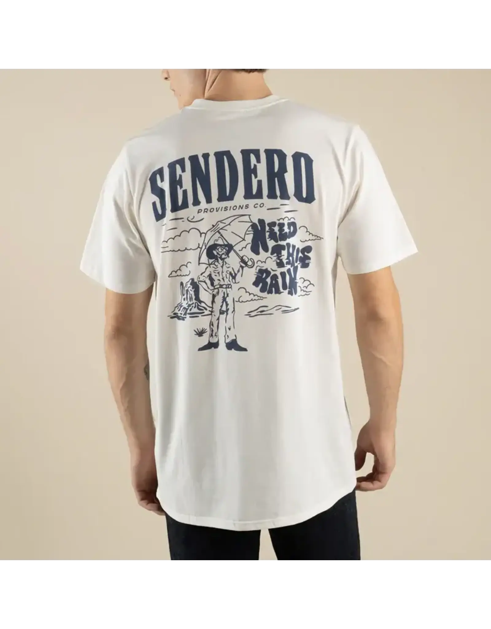 Sendero Need This Rain T-Shirt Vintage White