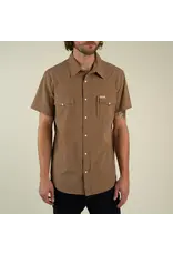 Sendero Confluence Tech Short Sleeve Shirt Light Brown
